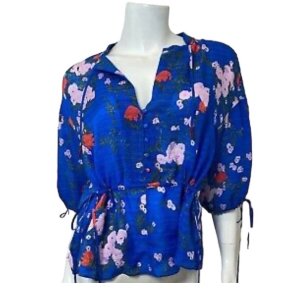 Tanya Taylor Tops - Tanya Taylor Falling Floral Top Blouse NWOT